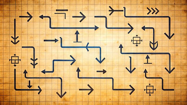 Alphabet conversion guide showing Hebrew characters alongside their Romanized translations, with arrows and lines