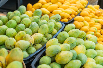 Basket of Ripe Mangoes