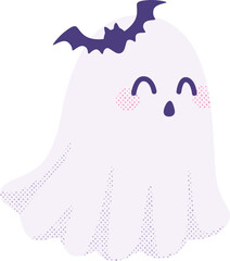 Ghost with bat