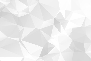 low poly style abstract crystal structure background with glossy effect