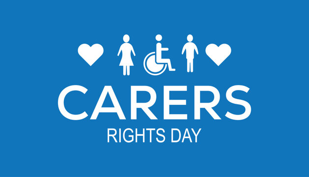 Carers rights day is observed every year on November. Holydays Awareness concept. background, placard, banner template Vector illustration design.