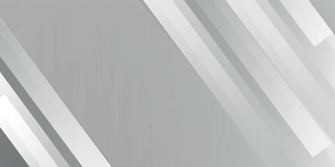 Obraz premium Gray and white diagonal line architecture geometry tech abstract subtle background vector illustration