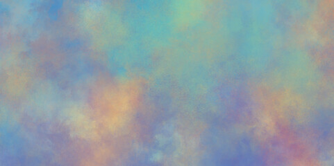 creating a calming and artistic colorful paint background, Fractal art background with multicolor creative design, Colorful watercolor splatter brush painted digital art painting on paper or canvas.