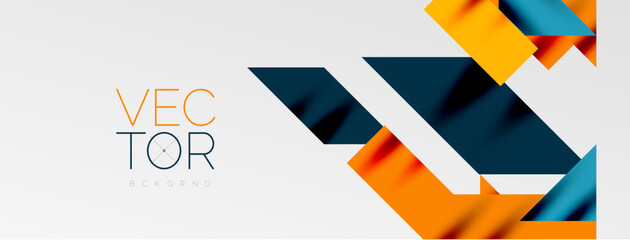 Minimal composition abstract lines and triangles background. Vector Illustration For Wallpaper, Banner, Background, Card, Book Illustration, landing page