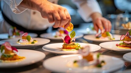 Culinary Creations in Focus: Masterpieces on Plates