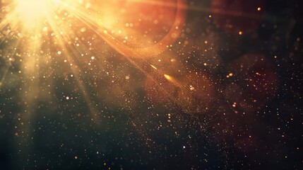 Designed film texture background with heavy grain, dust and a light leak Real Lens Flare Shot in Studio over Black Background. Easy to add as Overlay or Screen Filter over Photos overlay 