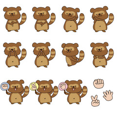 げんこつ山のタヌキさんの手遊び歌セット