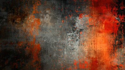 Obraz premium Urban decay, weathered textures, muted colors, gritty atmosphere, industrial elements, abandoned spaces, raw and unrefined aesthetics, evocative of a bygone era, somber yet captivating.