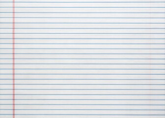 blank lined notebook paper background