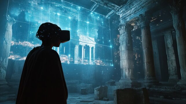 AI-powered tools for ancient languages education, immersive learning experiences