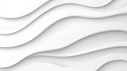Discover a wavy, white layered abstract background with modern textures, perfect for vibrant and stylish designs.