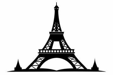 Eiffel Tower  vector art and illustration