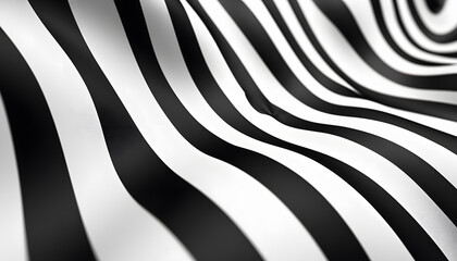 Obraz premium Stick to monochrome patterns like stripes, polka dots, or abstract swirls for a visually interesting yet subtle design