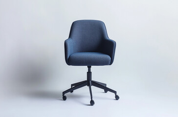 Fototapeta premium a task chair with simple design and fabric seat