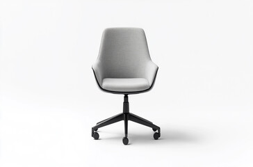 Fototapeta premium a task chair with simple design and fabric seat