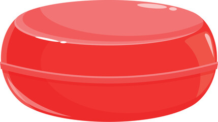 This red soap bar is perfect for showcasing the cleaning power of your products