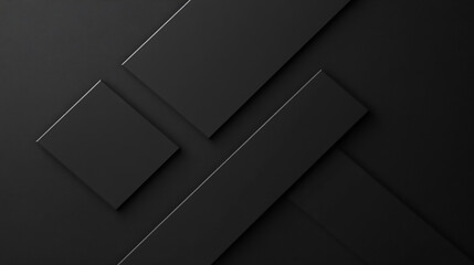The all-black background, with its monochromatic depth and subtle grain texture on black paper, There is no such thing as a simple yet complex design  