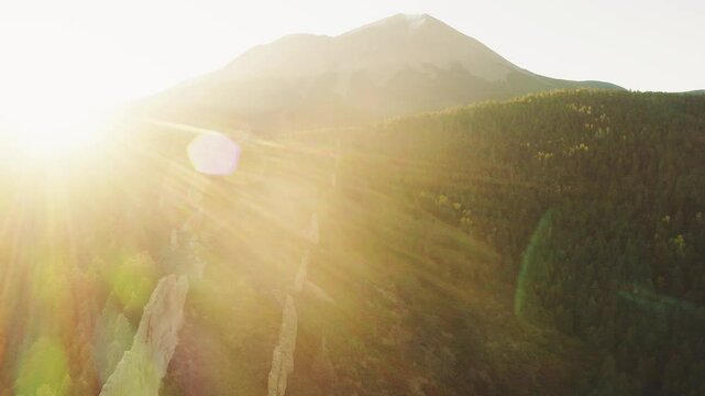 Sunset in the Mountains