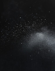 Obraz premium Dark Space Background with background with stars