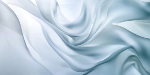 Obraz premium Soft waving smoke lined abstract background in white and grey colors