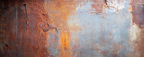 Fototapeta premium Rusted grunge metal surface background 