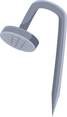 This upholstery nail is commonly used for fastening fabric to furniture or for decorative purposes