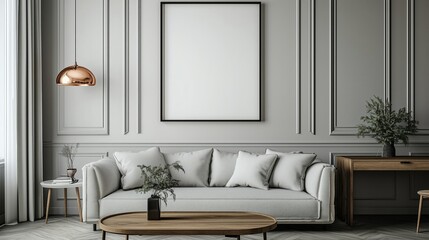 A modern apartment living room
