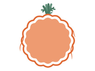 Frame Background Easter Carrot Illustration