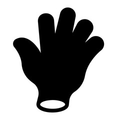 glove Solid icon