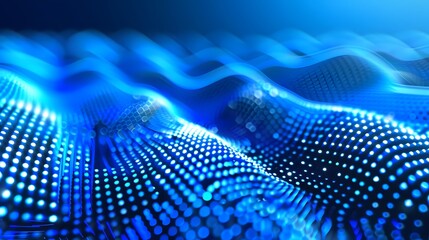 abstract blue background with stars