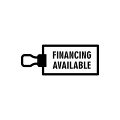 Financing available icon