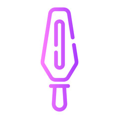 detector Line Gradient Icon