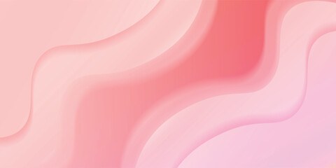 Gradient soft background in pastel colors. Liquid dynamic shapes abstract composition