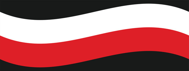 Poland ribbon flag background. Vector illustration