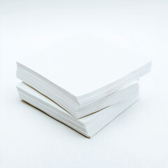 Notepad isolated on white background.