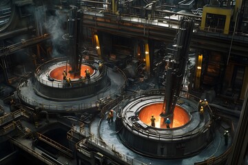 Industrial Factory Workers