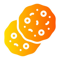 cookies Gradient icon