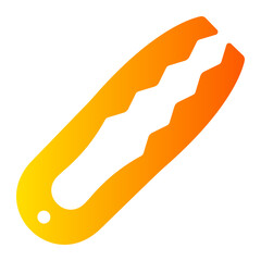 pincers Gradient icon