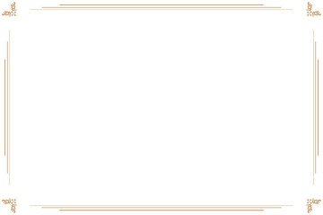 Elements of ornate vintage frames. Gold on white classic calligraphy swirls, floral motifs. Design print for greeting cards, wedding invitations, restaurant menu, royal certificates. Set 174
