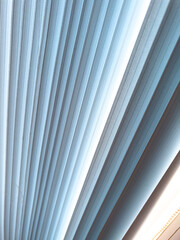 Obraz premium Blinds on the window as an abstract background. Texture