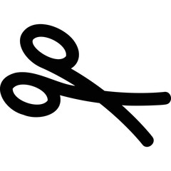 Simple vector icon scissors