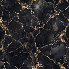 black modern marbel and tile texture generated by Ai