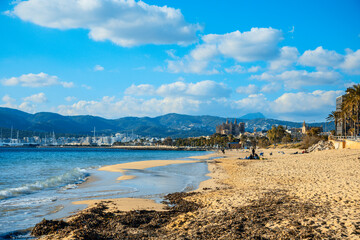 Palma Beach, Mallorca, Spain