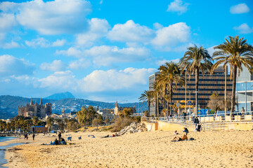 Palma Beach, Mallorca, Spain