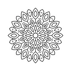 Stunning Mehndi-Inspired Mandala Patterns for Tattoos and Coloring Book Pages