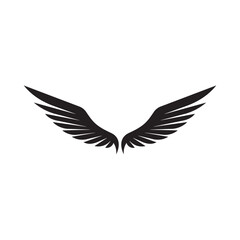 Falcon wing  Logo Template vector