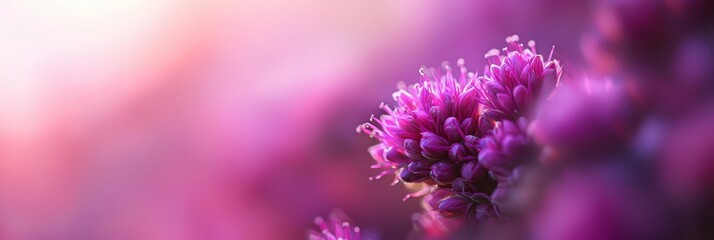  A tight shot of a purple flower against a softly blurred backdrop, overlaid with a faintly blurred duplicate of the bloom
