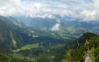 Fototapeta premium landscape with clouds