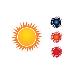 Sun Vector illustration Icon