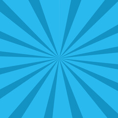 A blue radial burst background with a comic-style design, ideal for playful and energetic projects.